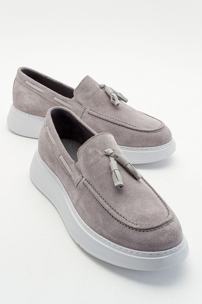 erkek-deri-loafer-ayakkabi-GRI SUET-GLR2329109-0059534_0